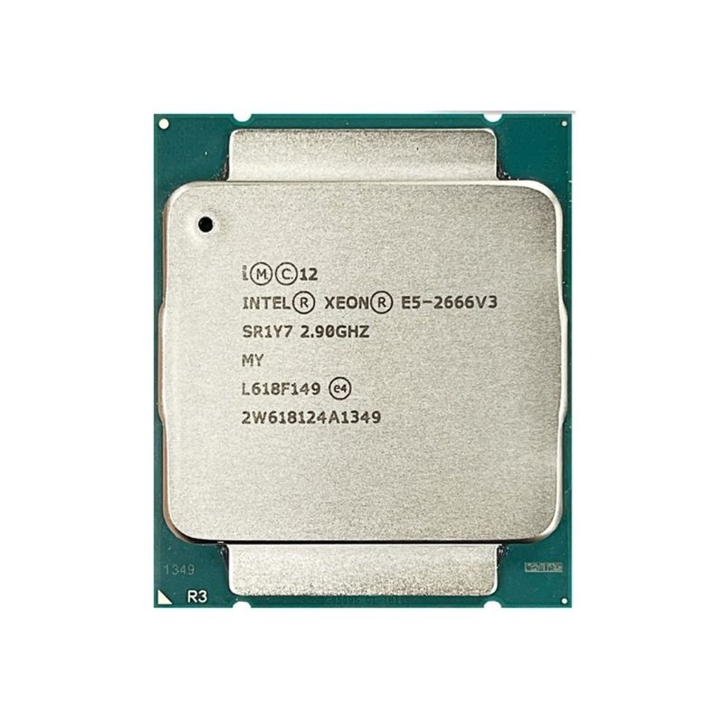 Intel Xeon E5-2666 v3 Processor, 8 Cores, 16 Threads, 3.0 GHz (3.3 GHz Turbo), LGA 2011-3, 20MB Cache - Server CPU