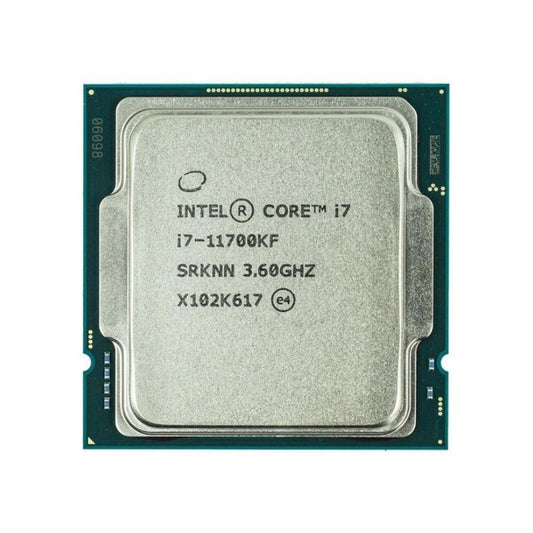 Intel Core i7-11700KF Processor, 8 Cores, 16 Threads, 3.6 GHz (5.0 GHz Turbo), LGA 1200, 16MB Cache - Desktop CPU