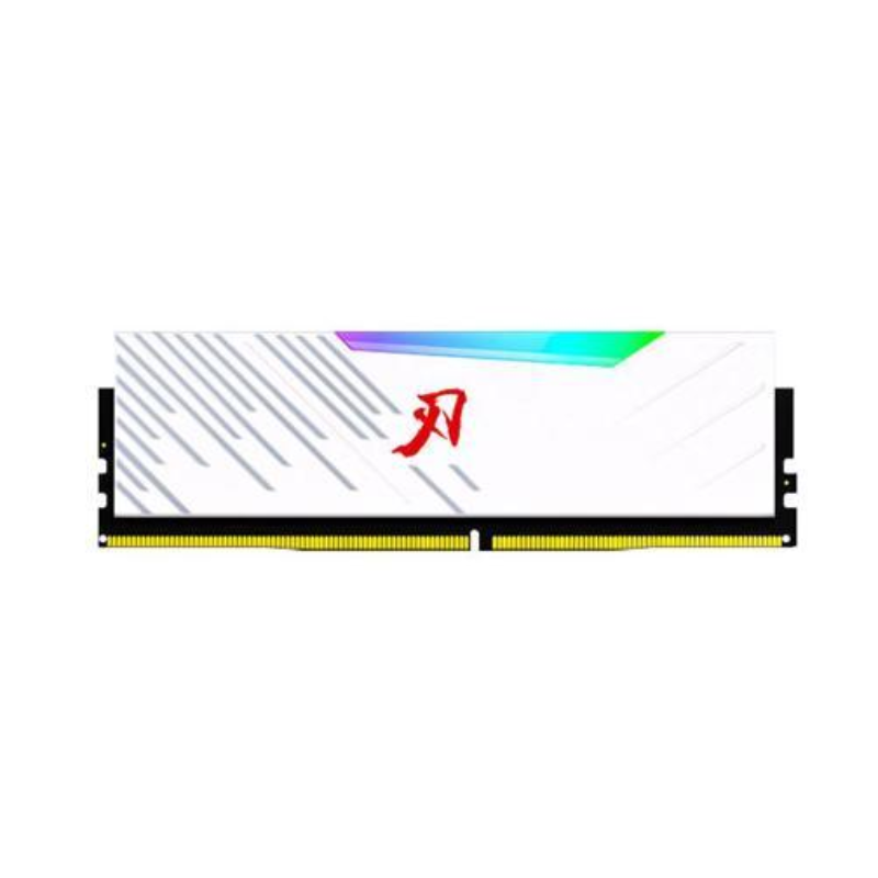 Kingbank Desktop DDR4 White RGB 16GB 3600MHz RAM, PC4-28800, CL18, Non-ECC, Unbuffered, RGB White, DIMM