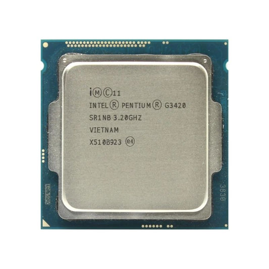 Intel Pentium G3420 Processor, 2 Cores, 4 Threads, 3.2 GHz, LGA 1150, 3MB Cache - Desktop CPU