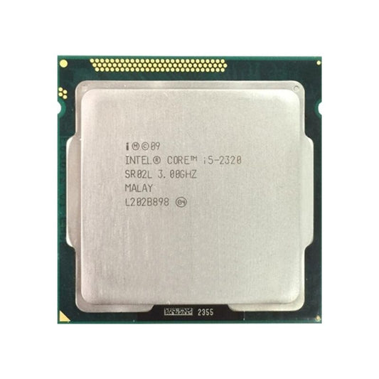 Intel Core i5-2320 Processor, 4 Cores, 4 Threads, 3.0 GHz, LGA 1155, 6MB Cache - Desktop CPU