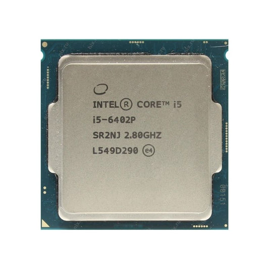 Intel Core i5-6402P Processor, 4 Cores, 4 Threads, 2.8 GHz (3.4 GHz Turbo), LGA 1151, 6MB Cache - Desktop CPU