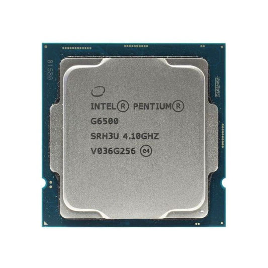 Intel Celeron G6500 Processor, 2 Cores, 2 Threads, 4.1 GHz, LGA 1200, 4MB Cache - Desktop CPU