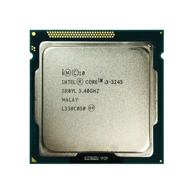 Intel Core i3-3245 Processor, 2 Cores, 4 Threads, 3.4 GHz, LGA 1155, 3MB Cache - Desktop CPU