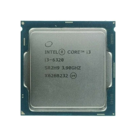 Intel Core i3-6320 Processor, 2 Cores, 4 Threads, 3.9 GHz, LGA 1151, 4MB Cache - Desktop CPU