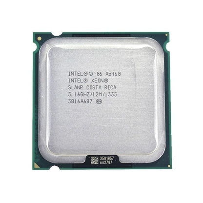 Intel Xeon X5460 Processor, 4 Cores, 4 Threads, 3.16 GHz, LGA 771, 12MB Cache - Server CPU