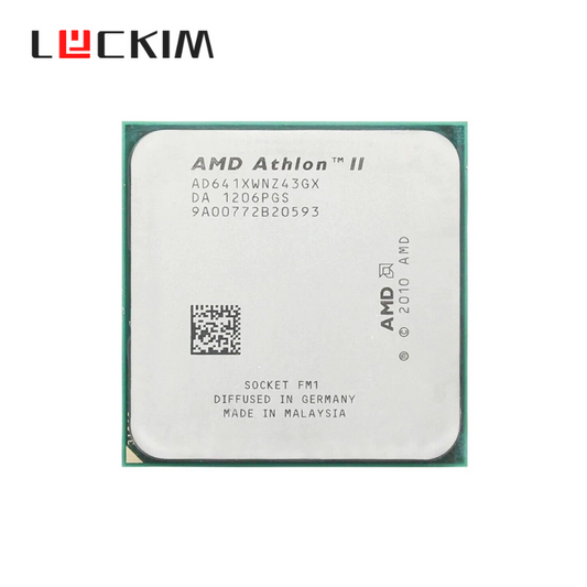 AMD Athlon X4 641 Processor, 4 Cores, 3.6 GHz, Socket FM1, 4MB Cache - Desktop CPU