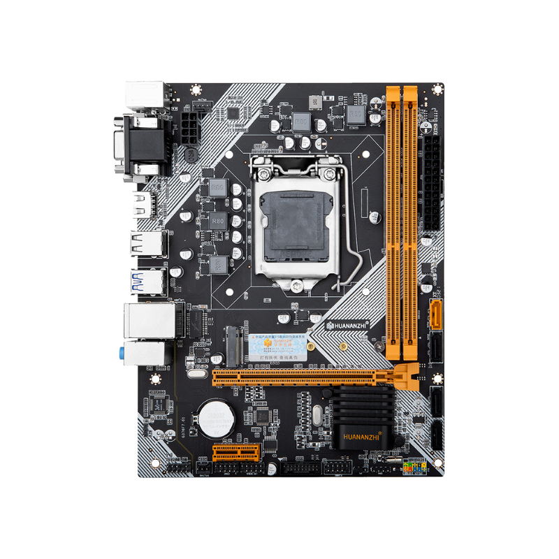 HUANANZHI B75 M.2 Motherboard, Intel B75 Chipset, LGA 1155 Socket, DDR3, SATA3, M.2 Support