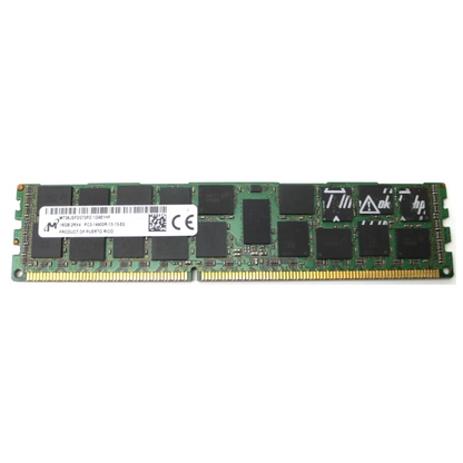 MT DDR3 16GB 1866MHz REG ECC Server Memory Module, PC3-14900, CL11, Unbuffered, DIMM