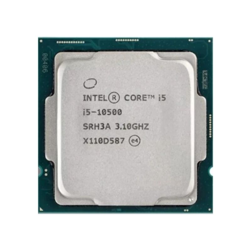 Intel Core i5-10500 Processor, 6 Cores, 12 Threads, 3.2 GHz (4.5 GHz Turbo), LGA 1200, 12MB Cache - Desktop CPU