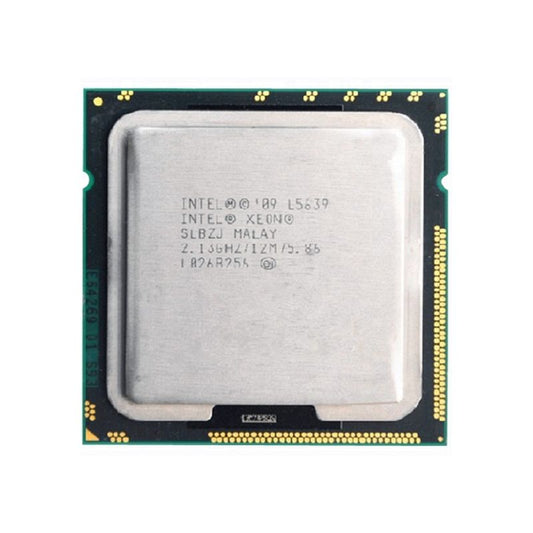 Intel Xeon L5639 Processor, 6 Cores, 12 Threads, 2.13 GHz, LGA 1366, 12MB Cache - Server CPU