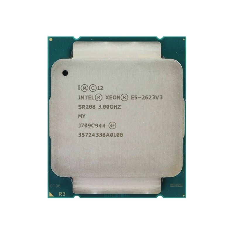 Intel Xeon E5-2623 v3 Processor, 4 Cores, 8 Threads, 3.0 GHz (3.5 GHz Turbo), LGA 2011-v3, 10MB Cache - Server CPU