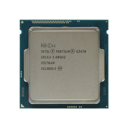 Intel Celeron G3470 Processor, 2 Cores, 2 Threads, 3.6 GHz, LGA 1200, 4MB Cache - Desktop CPU