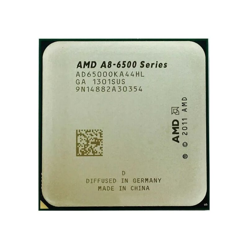 AMD A8-6500 Processor, 4 Cores, 4 Threads, 3.5 GHz (4.1 GHz Turbo), FM2, 65W TDP - Desktop APU