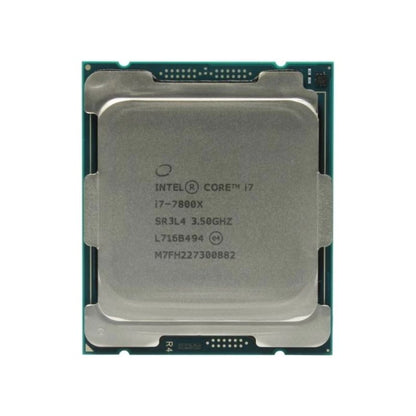 Intel Core i7-7800X Processor, 6 Cores, 12 Threads, 3.5 GHz (4.0 GHz Turbo), LGA 2066, 8MB Cache - Desktop CPU