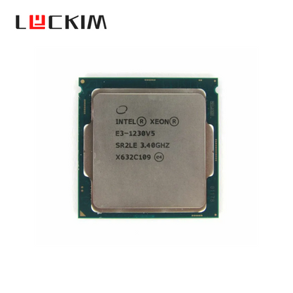 Intel Xeon E3-1230 v5 Processor, 4 Cores, 8 Threads, 3.4 GHz (3.8 GHz Turbo), LGA 1151, 8MB Cache - Server CPU