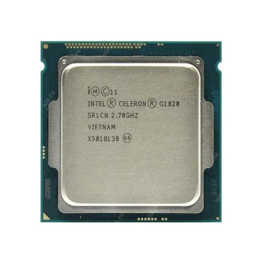 Intel Celeron G1820 Processor, 2 Cores, 2 Threads, 2.7 GHz, LGA 1150, 2MB Cache - Desktop CPU