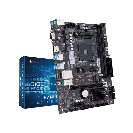 HUANANZHI A520M-VH Motherboard, AMD A520 Chipset, AM4 Socket, Supports DDR4 RAM