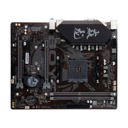 SOYO B550M Motherboard, Micro-ATX, AM4 Socket, PCIe 4.0, DDR4 Support, USB 3.2 Gen2 - Gaming & Desktop Motherboard