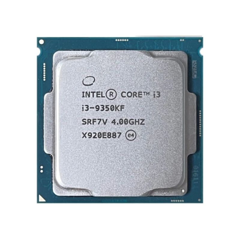 Intel Core i3-9350KF Processor, 4 Cores, 4 Threads, 4.0 GHz (4.6 GHz Turbo), LGA 1151, 8MB Cache - Desktop CPU