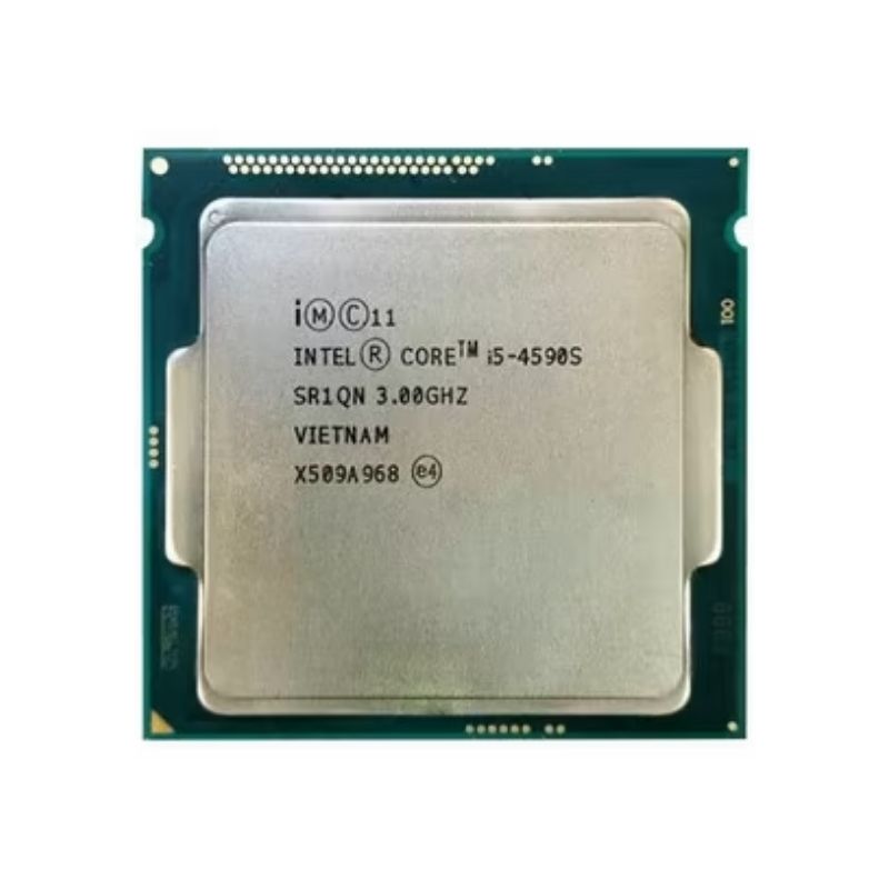 Intel Core i5-4590S Processor, 4 Cores, 4 Threads, 3.0 GHz (3.7 GHz Turbo), LGA 1150, 6MB Cache - Desktop CPU