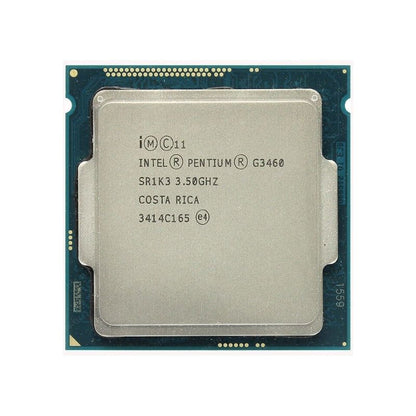 Intel Pentium G3460 Processor, 2 Cores, 4 Threads, 3.5 GHz, LGA 1150, 3MB Cache - Desktop CPU