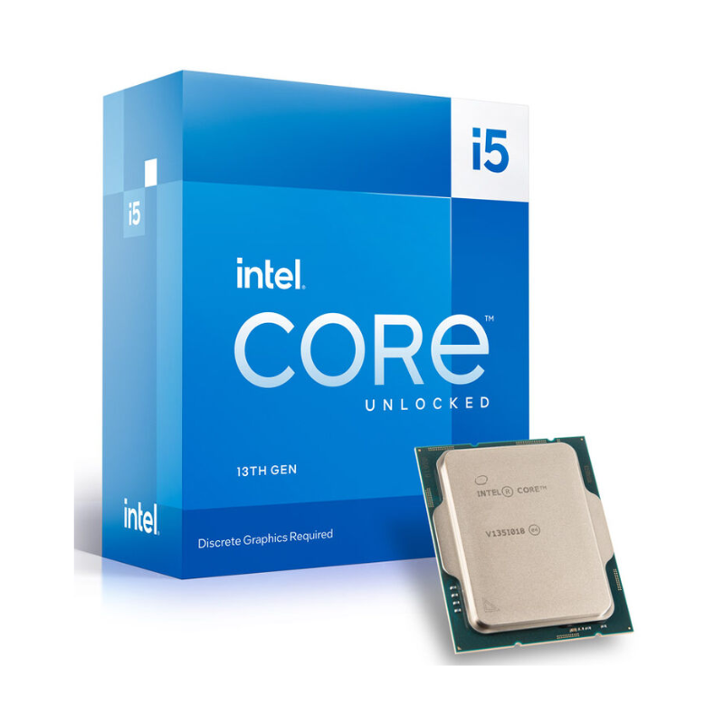 Intel Core i5-13600KF Processor, 14 Cores, 20 Threads, 3.5 GHz (5.1 GHz Turbo), LGA 1700, 24MB Cache - Desktop CPU