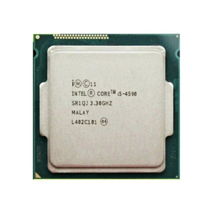 Intel Core i5-4590 Processor, 4 Cores, 4 Threads, 3.3 GHz (3.7 GHz Turbo), LGA 1150, 6MB Cache - Desktop CPU