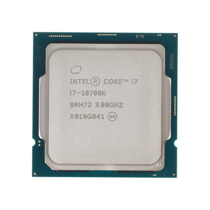 Intel Core i7-10700K Processor, 8 Cores, 16 Threads, 3.8 GHz (5.1 GHz Turbo), LGA 1200, 16MB Cache - Desktop CPU