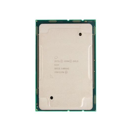 Intel Xeon Gold 6154 Processor, 18 Cores, 36 Threads, 3.0 GHz (3.7 GHz Turbo), LGA 3647, 24.75MB Cache - Server CPU