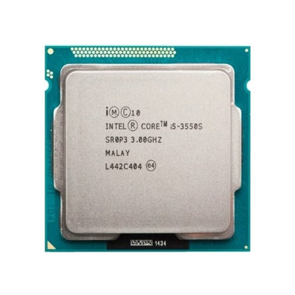 Intel Core i5-3550S Processor, 4 Cores, 4 Threads, 3.0 GHz (3.7 GHz Turbo), LGA 1155, 6MB Cache - Desktop CPU