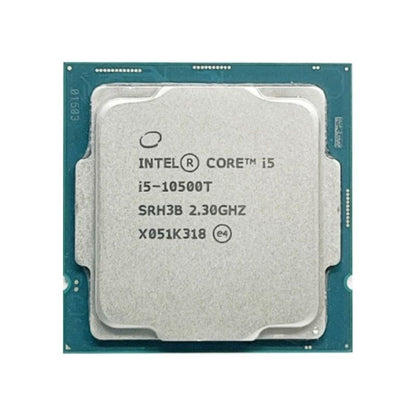 Intel Core i5-10500T Processor, 6 Cores, 12 Threads, 2.3 GHz (3.8 GHz Turbo), LGA 1200, 12MB Cache - Desktop CPU