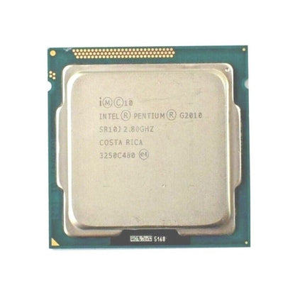 Intel Pentium G2010 Processor, 2 Cores, 2 Threads, 2.8 GHz, LGA 1155, 3MB Cache - Desktop CPU