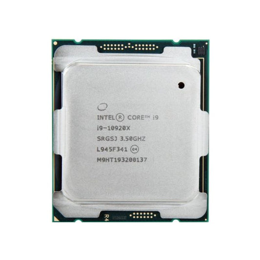 Intel Core i9-10920X Processor, 12 Cores, 24 Threads, 3.5 GHz (4.6 GHz Turbo), LGA 2066, 19.25MB Cache - Desktop CPU