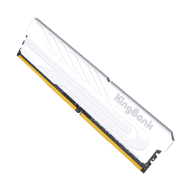 Kingbank Desktop DDR4 Silver 16GB 3600MHz RAM, PC4-28800, CL18, Non-ECC, Unbuffered, Silver, DIMM