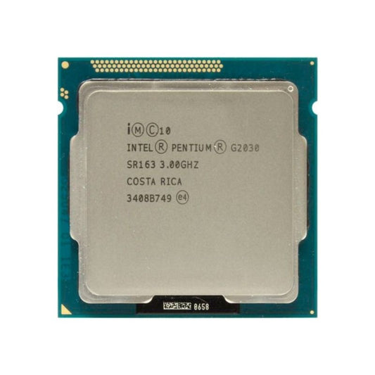 Intel Pentium G2030 Processor, 2 Cores, 2 Threads, 3.0 GHz, LGA 1155, 3MB Cache - Desktop CPU