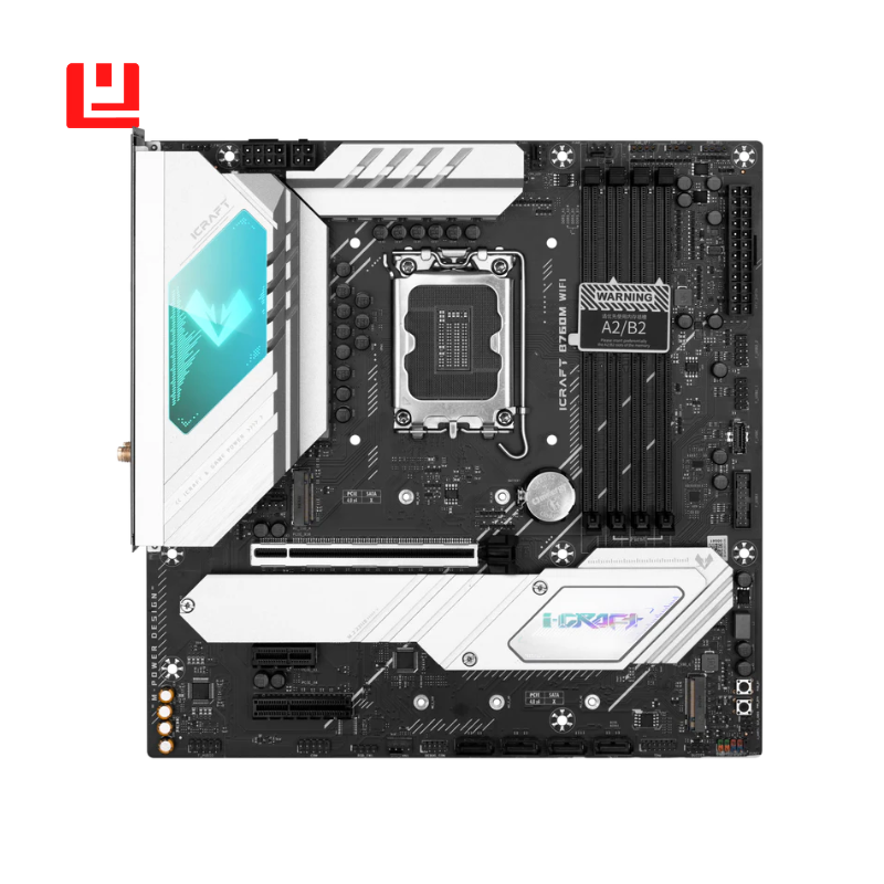 MAXSUN ICRAFT B760M D5 WIFI Motherboard, Intel B760 Chipset, ATX, DDR5, WiFi 6, USB 3.2, PCIe 4.0