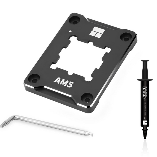 AM5 CPU Holder (black) - Universal Desktop CPU Stand, Adjustable Design, for AM5 Socket and Compatible CPUs