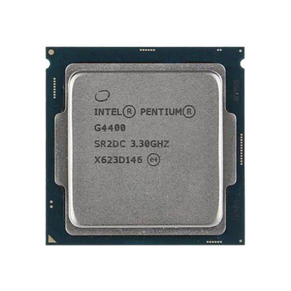 Intel Pentium Gold G4400 Processor, 2 Cores, 4 Threads, 3.3 GHz, LGA 1200, 4MB Cache - Desktop CPU