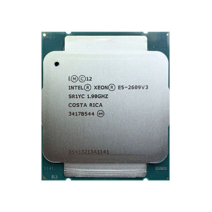 Intel Xeon E5-2609 v3 Processor, 6 Cores, 6 Threads, 1.9 GHz, LGA 2011-3, 15MB Cache - Server CPU