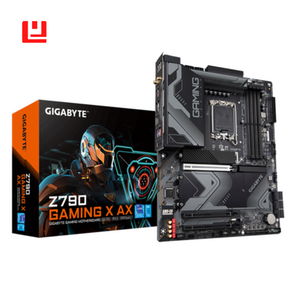 Gigabyte Z790 GAMING X AX Motherboard, ATX, Intel Z790 Chipset, DDR5, PCIe 5.0, Wi-Fi 6E, USB 3.2 Gen 2x2