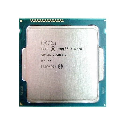 Intel Core i7-4770T Processor, 4 Cores, 8 Threads, 2.5 GHz (3.7 GHz Turbo), LGA 1150, 8MB Cache - Desktop CPU