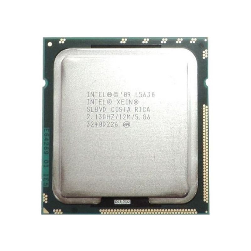 Intel Xeon L5630 Processor, 4 Cores, 8 Threads, 2.13 GHz, LGA 1366, 12MB Cache - Server CPU