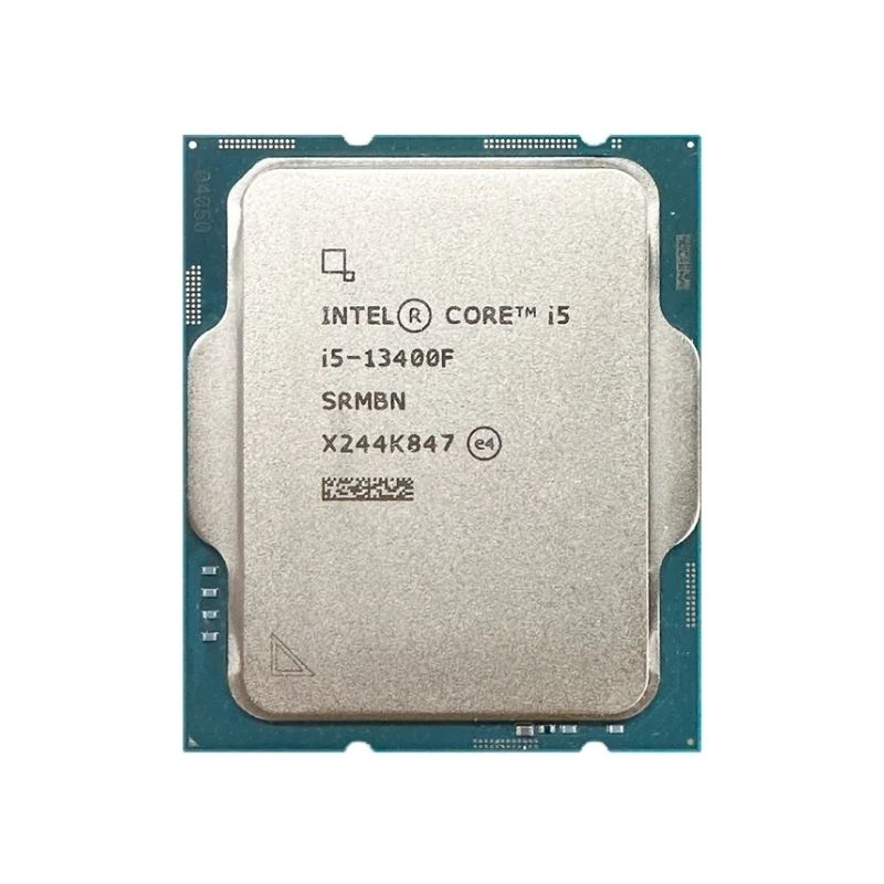 Intel Core i5-13400F Processor, 10 Cores, 16 Threads, 2.5 GHz (4.6 GHz Turbo), LGA 1700, 20MB Cache - Desktop CPU