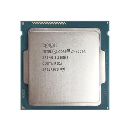 Intel Core i7-4770S Processor, 4 Cores, 8 Threads, 3.1 GHz (3.9 GHz Turbo), LGA 1150, 8MB Cache - Desktop CPU