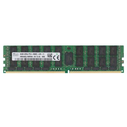 SK DDR4 64GB 2666MHz Server Memory Module, PC4-21300, ECC Registered, CL19, DIMM