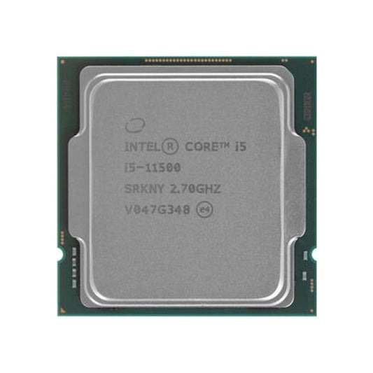 Intel Core i5-11500 Processor, 6 Cores, 12 Threads, 2.7 GHz (4.6 GHz Turbo), LGA 1200, 12MB Cache - Desktop CPU