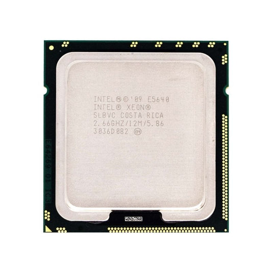 Intel Xeon E5640 Processor, 6 Cores, 12 Threads, 2.66 GHz (2.80 GHz Turbo), LGA 1366, 12MB Cache - Server CPU