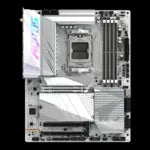 Gigabyte X670E AORUS PRO X ATX Motherboard, AMD Socket AM5, DDR5, PCIe 5.0, Triple M.2 Slots, Wi-Fi 6E