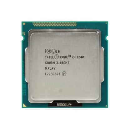 Intel Core i3-3240 Processor, 2 Cores, 4 Threads, 3.4 GHz, LGA 1155, 3MB Cache - Desktop CPU